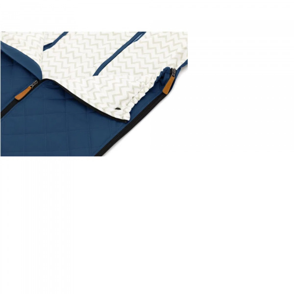 Chancelière légère poussette bleu Fillikid