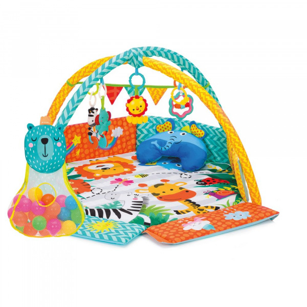 Tapis d'éveil avec arche jungle Fillikid