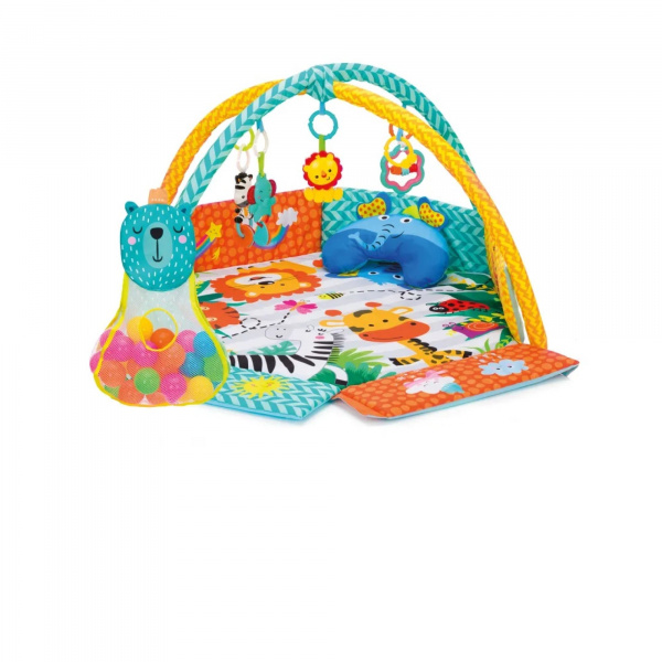 Tapis de jeu avec des balles colorées Fillikid