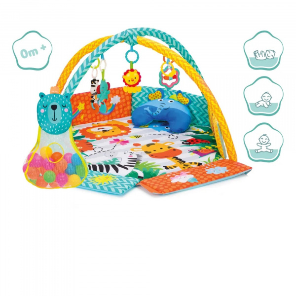 Tapis de jeu avec des balles colorées Fillikid