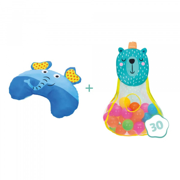 Tapis de jeu avec des balles colorées Fillikid