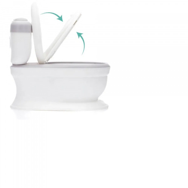 Mini toilette marlin gris/blanc Fillikid