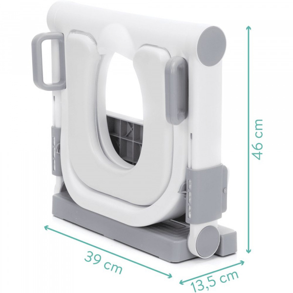 Réducteur de toilettes blanc/gris Fillikid