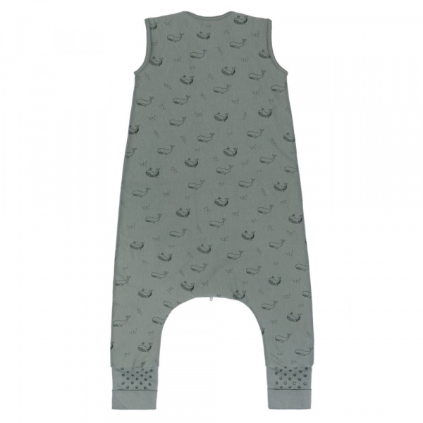 Gigoteuse à pieds sans manches et chaussettes antidérapantes - 92 cm - vert baleine - tog 2.5 Fillikid