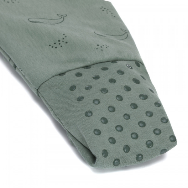 Gigoteuse à pieds sans manches et chaussettes antidérapantes - 92 cm - vert baleine - tog 2.5 Fillikid