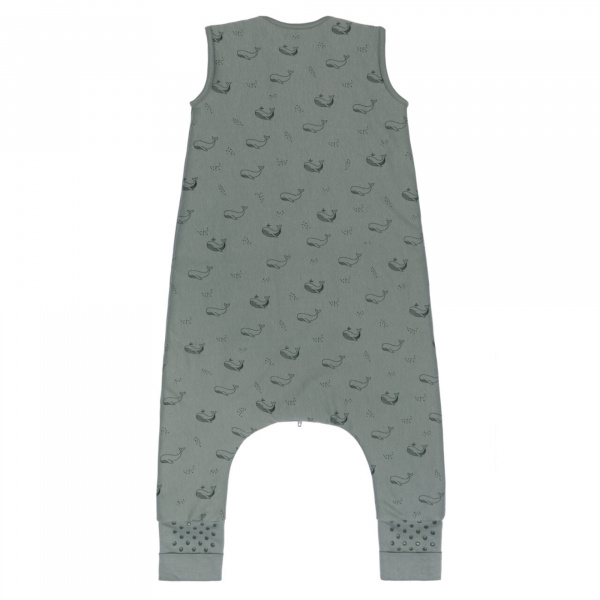 Gigoteuse à pieds sans manches et chaussettes antidérapantes - 104 cm - vert baleine - tog 2.5 Fillikid