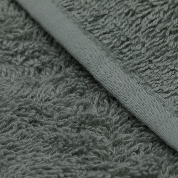 Serviette de bain enfant à capuche 75x75 cm, ours vert Fillikid