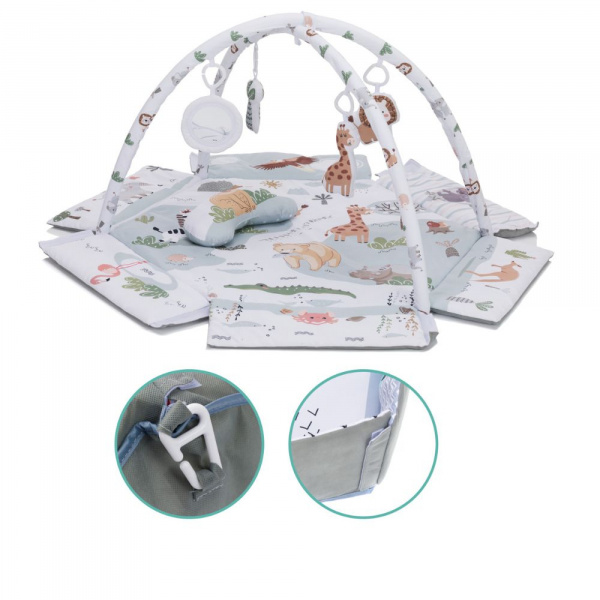 Tapis de jeu avec balles et arche colorées Fillikid