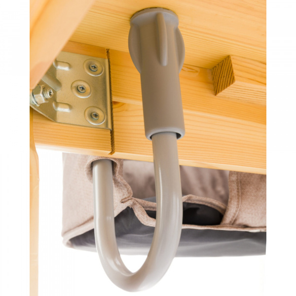 Siège de table flexi gris Fillikid