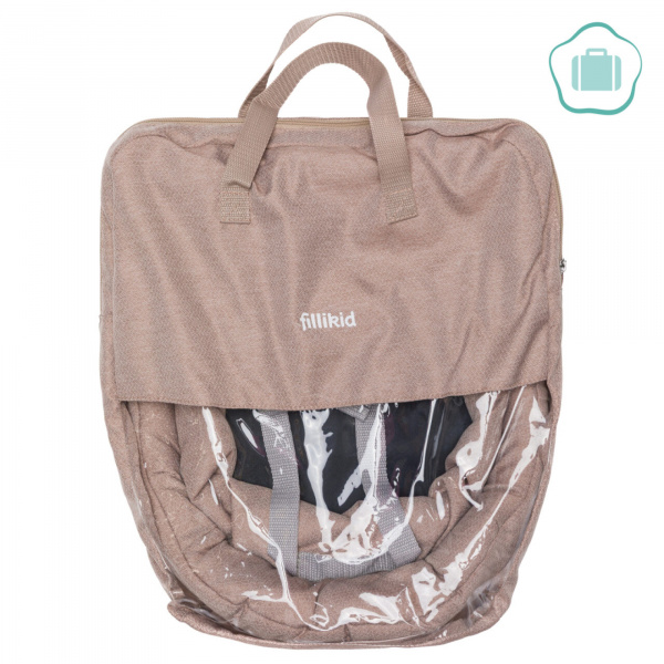 Siège de table flexi gris Fillikid