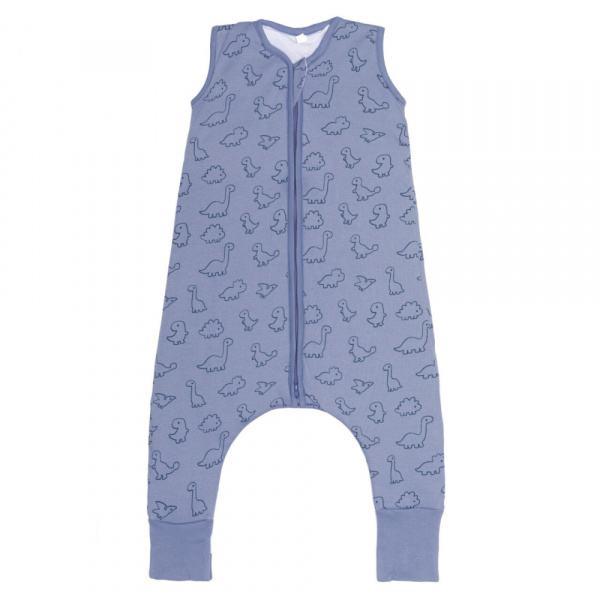 Gigoteuse à pieds sans manches et chaussettes antidérapantes - 140 cm - bleu dinosaure - tog 2.5 Fillikid