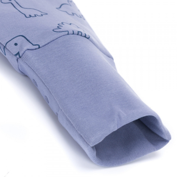 Gigoteuse à pieds sans manches et chaussettes antidérapantes - 140 cm - bleu dinosaure - tog 2.5 Fillikid