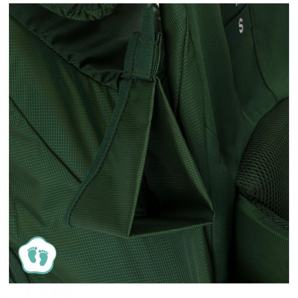 Porte-bébé de randonnée vert Fillikid