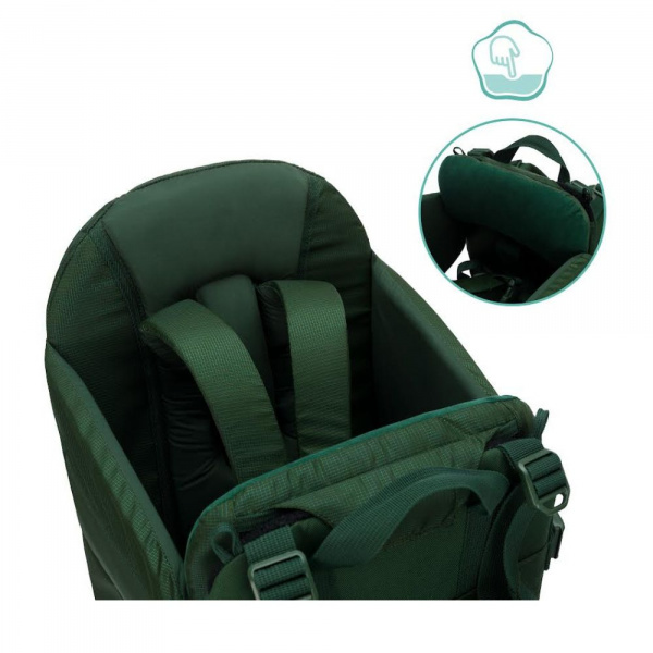 Porte-bébé de randonnée vert Fillikid