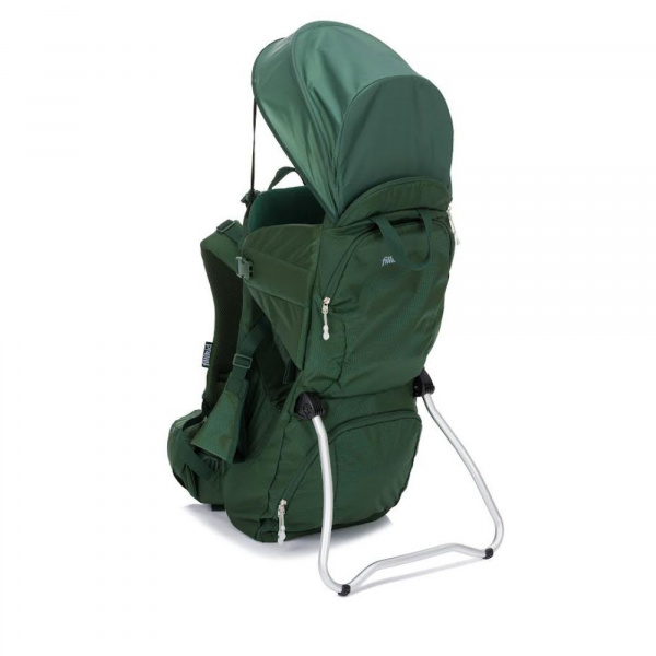 Porte-bébé de randonnée vert Fillikid