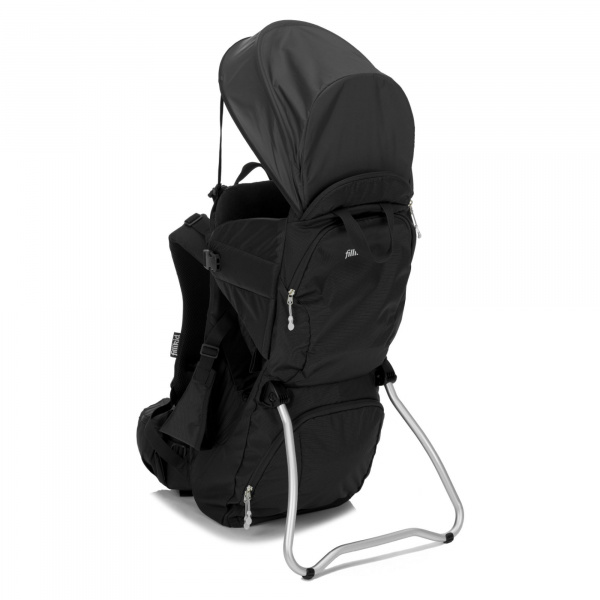 Backcarrier trekking black Fillikid