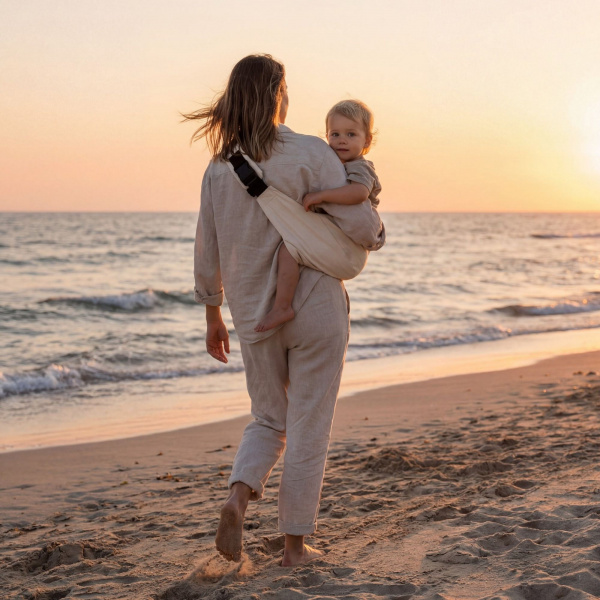 Porte-bébé hanche soma nature Fillikid