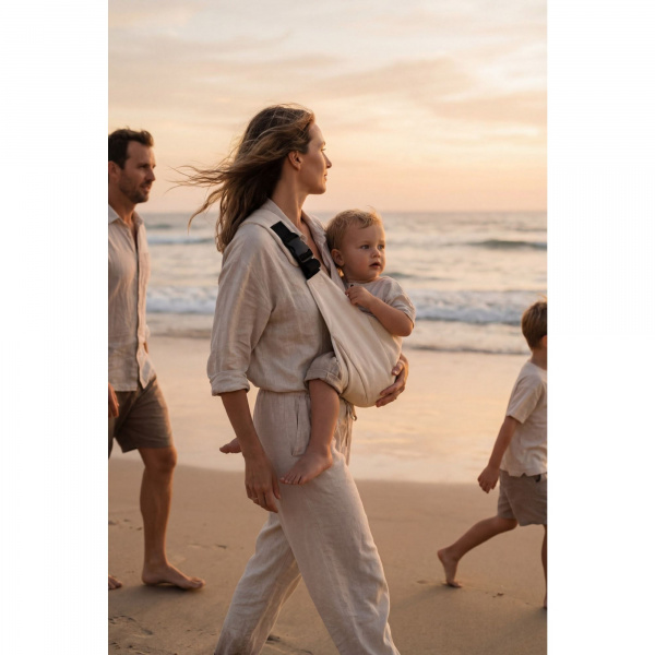 Porte-bébé hanche soma nature Fillikid