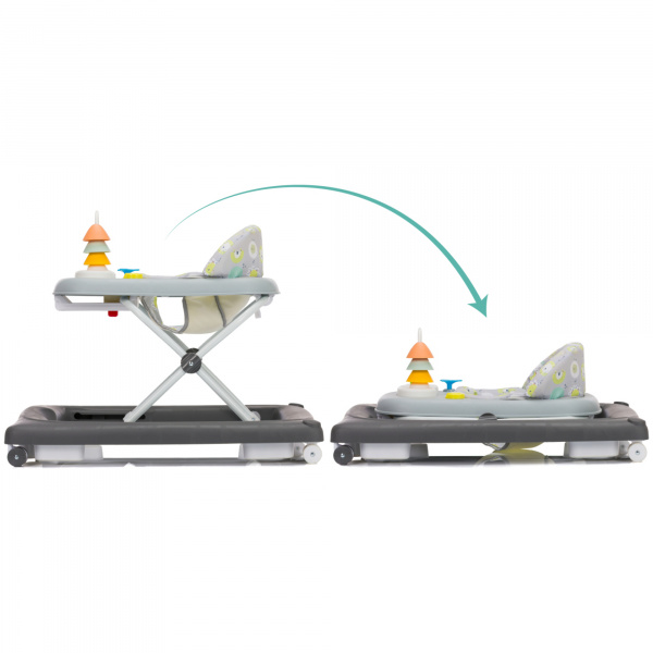 Trotteur pour bébé emil gris/anthracite Fillikid