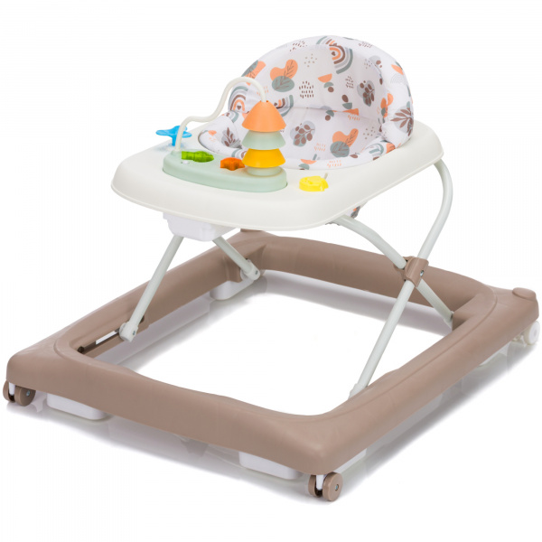 Trotteur bébé emil blanc/moka Fillikid