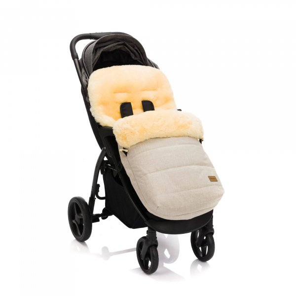 Chancelière poussette universelle lanin beige Fillikid