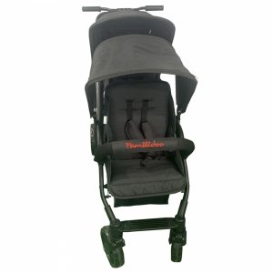 Poussette 3 places lidoo h3e + ergondrive full black Familidoo