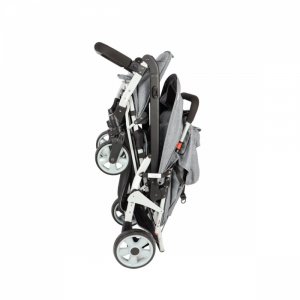 Poussette 3 places lidoo h3e + ergondrive full grey Familidoo