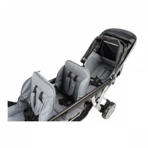 Poussette 3 places lidoo h3e + ergondrive full grey Familidoo