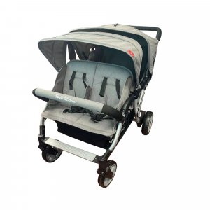 Poussette 4 places lidoo city h4e - full grey Familidoo