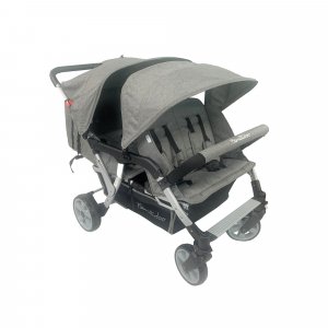 Poussette 4 places lidoo city h4e - full grey Familidoo