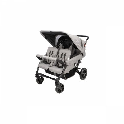 Poussette 4 places lidoo star full grey