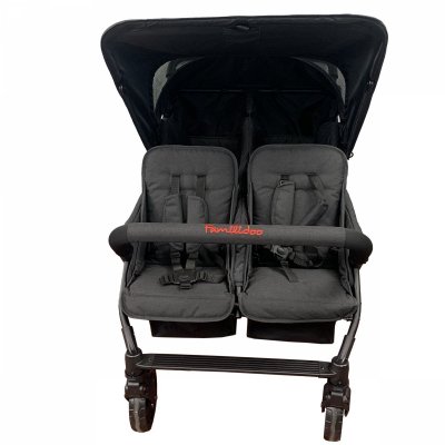 Poussette 4 places lidoo star full black