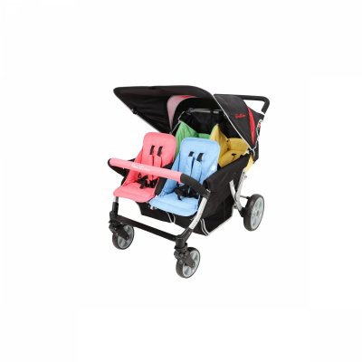 Poussette 4 places lidoo star dj04frl+