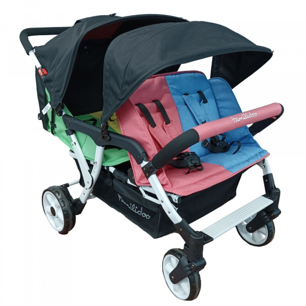 Poussette 4 places lidoo city h4e Familidoo