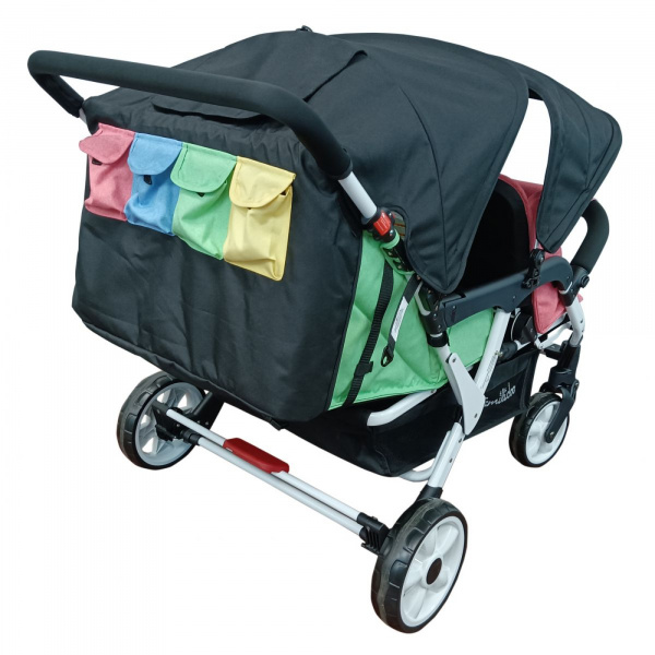 Poussette 4 places lidoo city h4e Familidoo