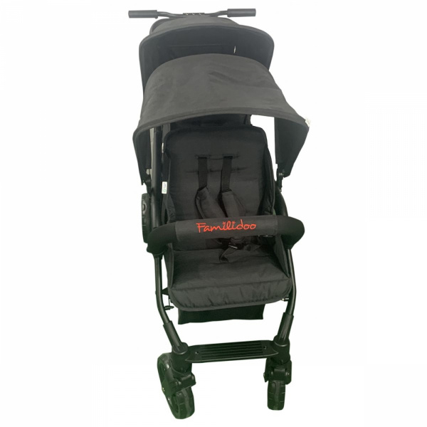 Poussette 3 places lidoo h3e + ergondrive full black Familidoo