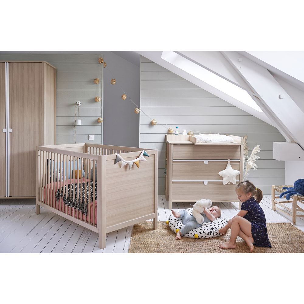 Chambre Trio Anatole Lit 70x140 Commode Armoire De Galipette Sur Allobebe