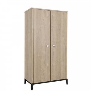 Armoire 2 portes marcel pieds noirs Galipette