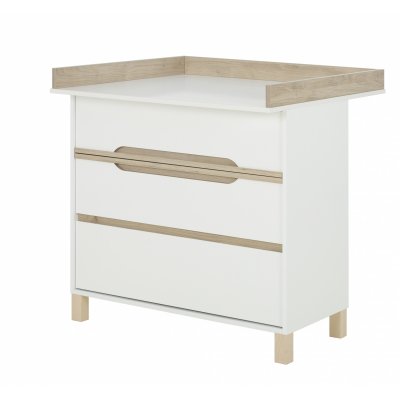 Plan à langer celeste