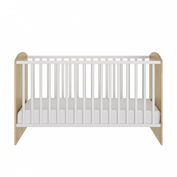 Chambre duo lit bébé évolutif 70x140 cm + commode arthur Galipette