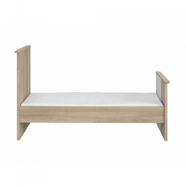 Chambre duo lit bébé évolutif 70x140 cm + commode sacha chêne Galipette