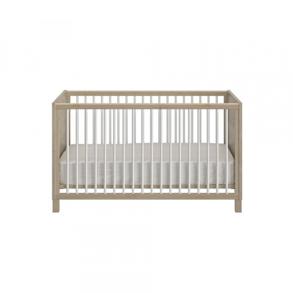 Chambre duo lit bébé évolutif 70x140 cm + commode achille Galipette