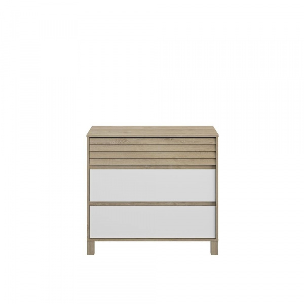 Chambre duo lit bébé évolutif 70x140 cm + commode achille Galipette