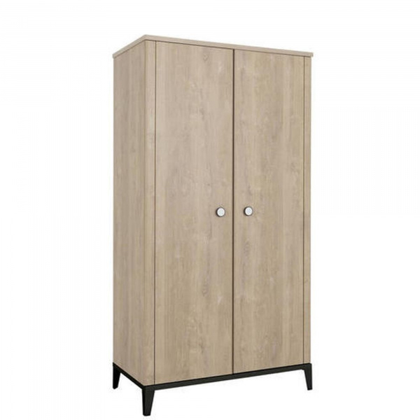 Armoire 2 portes marcel pieds noirs Galipette