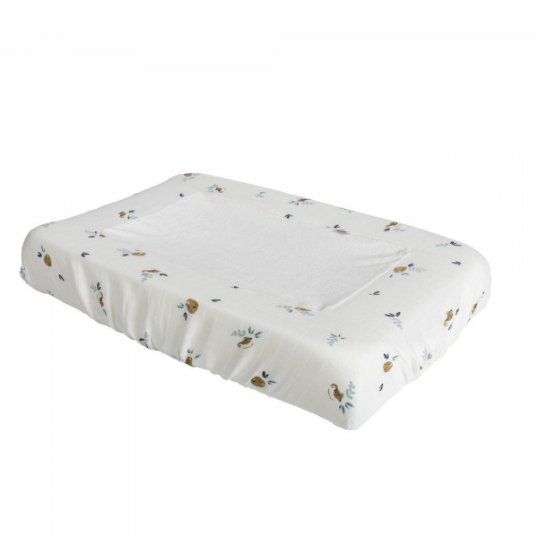 Housse matelas à langer oiseaux Galipette