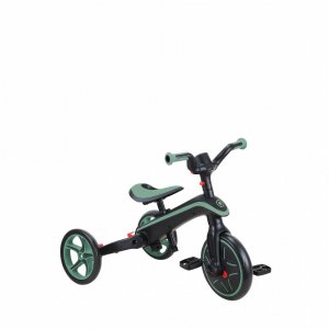 Tricycle explorer 4 en 1 évolutif et pliable olive Globber