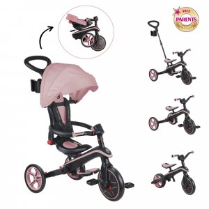 Tricycle explorer 4 en 1 évolutif et pliable Globber