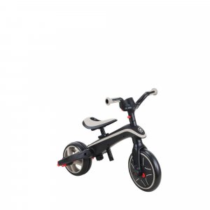 Tricycle explorer 4 en 1 évolutif et pliable taupe Globber