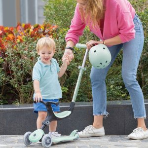 Trottinette évolutive go up active eco pistache Globber