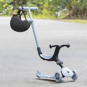 Trottinette évolutive go up active eco bleu cassis Globber
